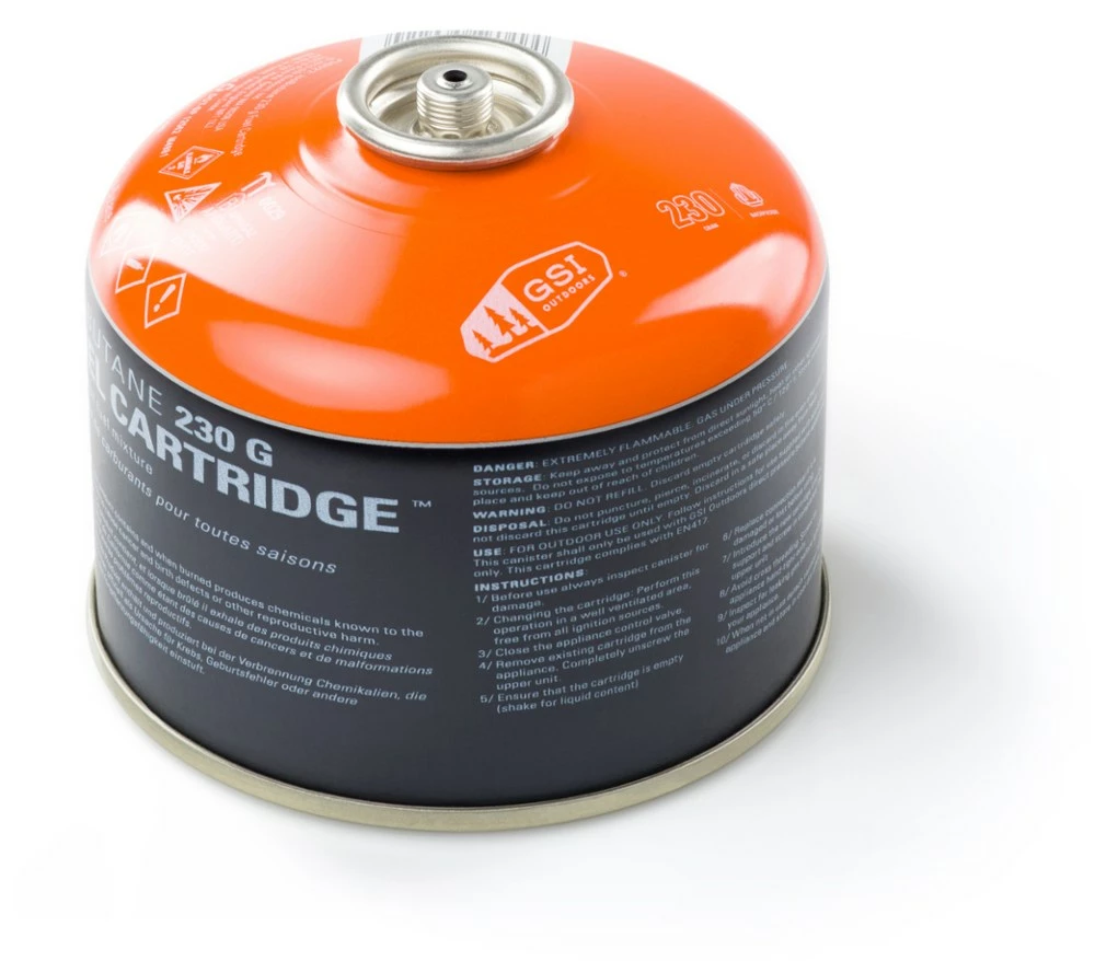 GSI Outdoors Isobutane Fuel Canister - 230 g - Image 4