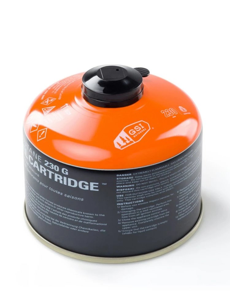 GSI Outdoors Isobutane Fuel Canister - 230 g - Image 2