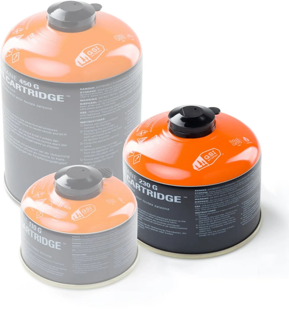 GSI Outdoors Isobutane Fuel Canister - 230 g - Image 3