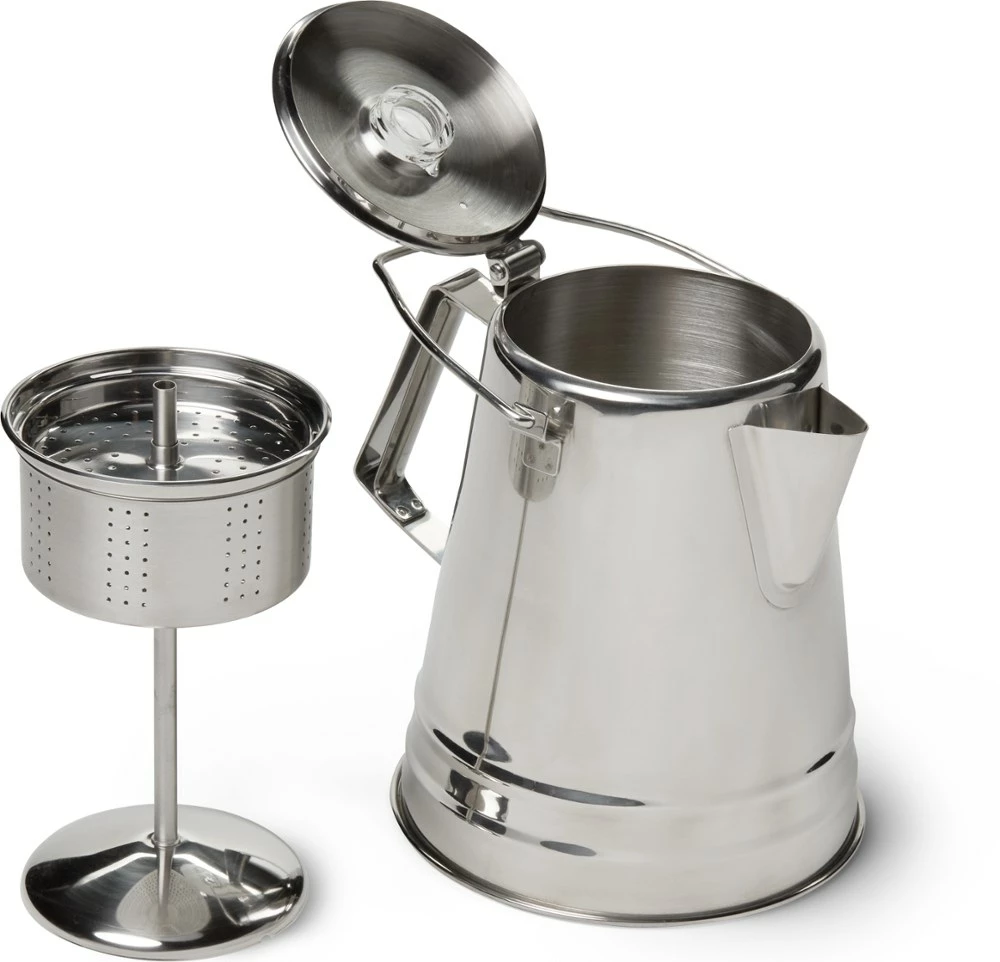GSI Outdoors Glacier Stainless Steel 14-Cup Percolator - Image 2